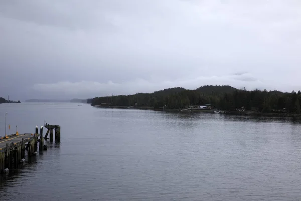 Ketchikan Alaska Usa Augustus 2019 Ketchikan Kustlijn Landschap Ketchikan Alaska — Stockfoto