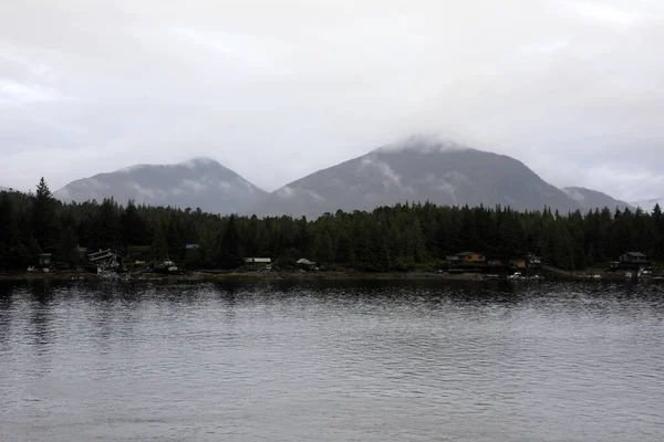 Ketchikan Alaska Usa Augustus 2019 Ketchikan Kustlijn Landschap Ketchikan Alaska — Stockfoto