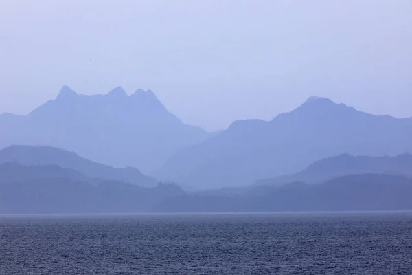 Passage Alaska Usa Ağustos 2019 Passage Kıyı Şeridinin Kesimi Alaska — Stok fotoğraf