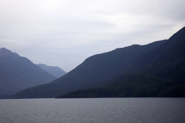 Wewnątrz Pasaż Alaska Usa Sierpnia 2019 Wewnątrz Pasaż Wybrzeża Krajobraz — Zdjęcie stockowe