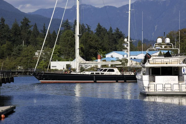 Vancouver America Agosto 2019 Vancouver Port View Vancouver America — Fotografia de Stock