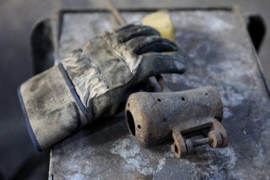 Algaida Es Pla, Mayorka / İspanya - 25 Ağustos 2016: El yapımı cam üretim fabrikası Guardiola, Algaida Es Pla, Mallorca, Balear Adaları, İspanya.  