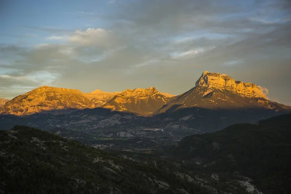 스페인의 아라곤 피레네산맥 텔라에서 — 스톡 사진