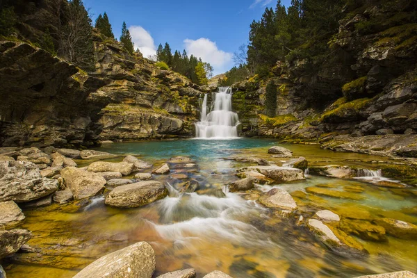 Gradas Soaso Ordesa Monte Perdido National Park Spain — стокове фото