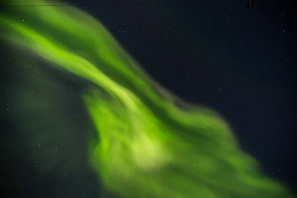Luci Settentrionali Autunno Nordkapp Norvegia Del Nord — Foto Stock