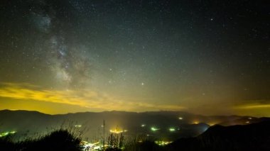 Serra del Cadi 'de Samanyolu, Cerdanya, Katalunya, İspanya