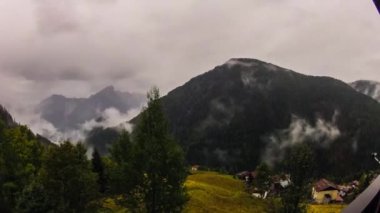 Dolomitler, Alpler, İtalya 'da panoramik manzara