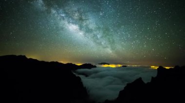 La Palma 'da Samanyolu, Kanarya Adaları, İspanya