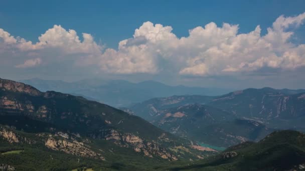 Crescimento Cumulunimbus Bergueda Barcelona Catalunha Espanha — Vídeo de Stock