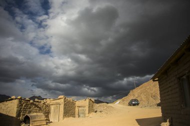 Cordillera 'daki Potosi maden dağı Real, Andes, Bolivya