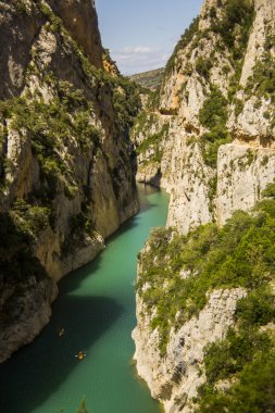 Congost De Montrebei, Lleida, İspanya 'da yaz günü