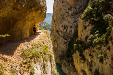 Congost De Montrebei, Lleida, İspanya 'da yaz günü