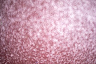 Soyut Noel arkaplanı için pembe parıltı, pembe bokeh dokusu.