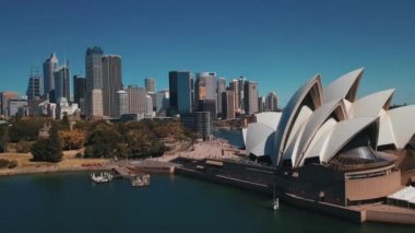 Sydney Opera Binası 'nın hava manzarası