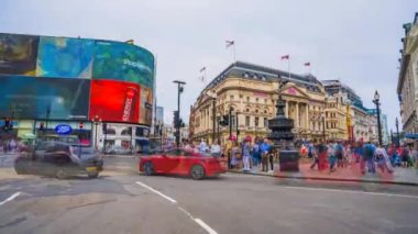 Londra 'da Piccadilly Sirki' nin gündüz çekimleri.