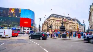 Londra 'da Piccadilly Sirki' nin gündüz çekimleri.