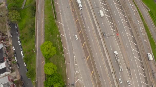 纽约的公路交汇处 — 图库视频影像