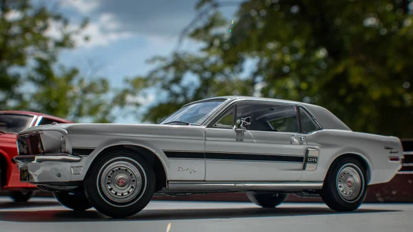 Ford Mustang Carro Miniatura Diecast — Fotografia de Stock