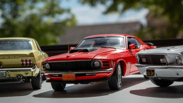 Ford Mustang Miniature Car Diecast — стокове фото