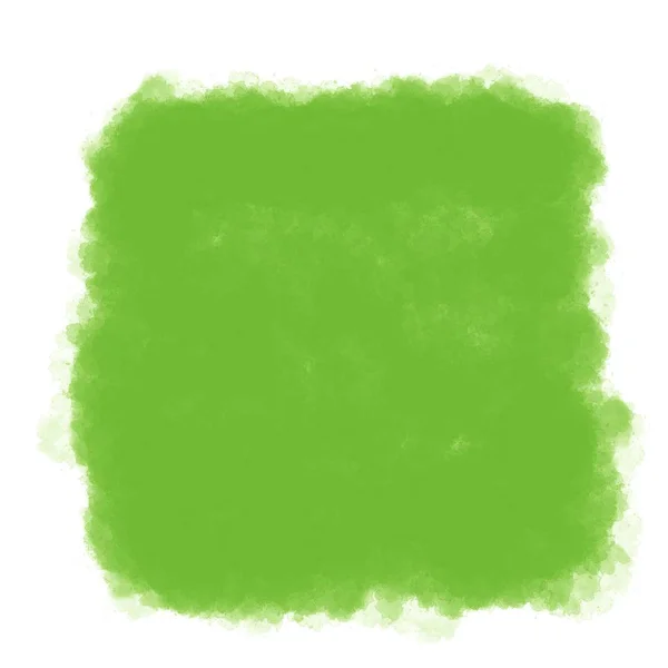 Abstrakt grön akvarell bakgrund. — Stockfoto