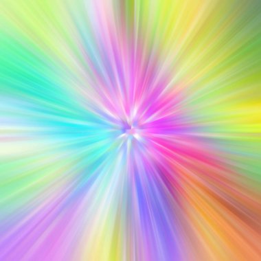 Parlak renkli, parlak, psikedelik gökkuşağı yumuşak arkaplan.