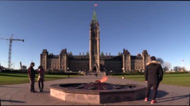 4 Kasım 2016 - Ottawa, Ontario, Kanada - Kanada'nın Parlamento binaları