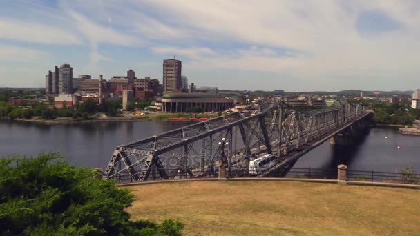 Kanada je hlavní město Město Ottawa — Stock video