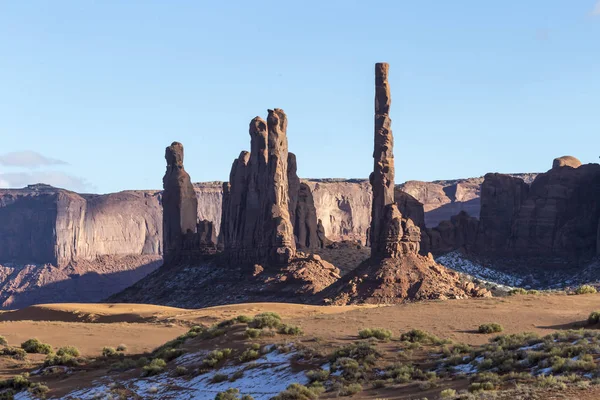 Monumento valle parque nacional en arizona, EE.UU. — Foto de Stock