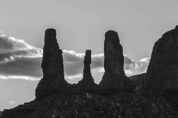 Monumento vale parque nacional em arizona, eua — Fotografia de Stock