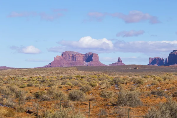 Monumento vale parque nacional em arizona, eua — Fotografia de Stock