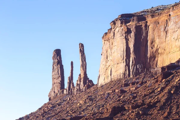 Monumento valle parque nacional en arizona, EE.UU. —  Fotos de Stock