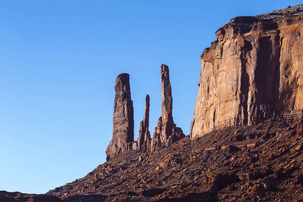 Monumento valle parque nacional en arizona, EE.UU. —  Fotos de Stock