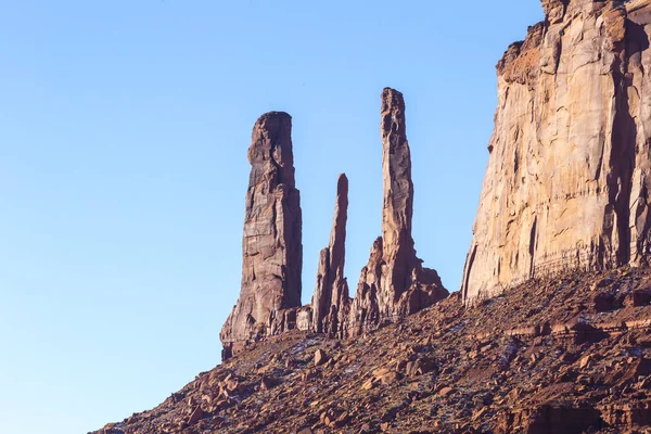 Památník údolí národního parku v Arizoně, USA — Stock fotografie
