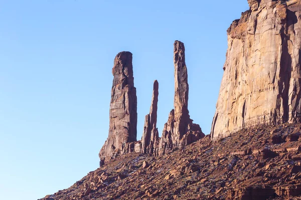 Monumento vale parque nacional em arizona, eua — Fotografia de Stock