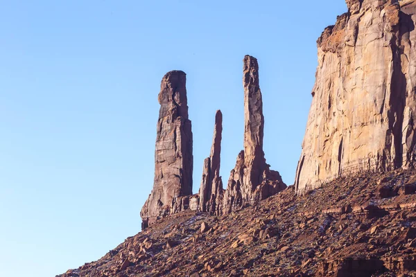 Památník údolí národního parku v Arizoně, USA — Stock fotografie