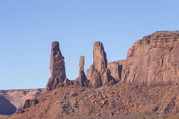 Monument Valley Parco nazionale di Arizona, Stati Uniti — Foto Stock