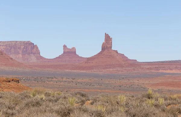 Monumento vale parque nacional em arizona, eua — Fotografia de Stock