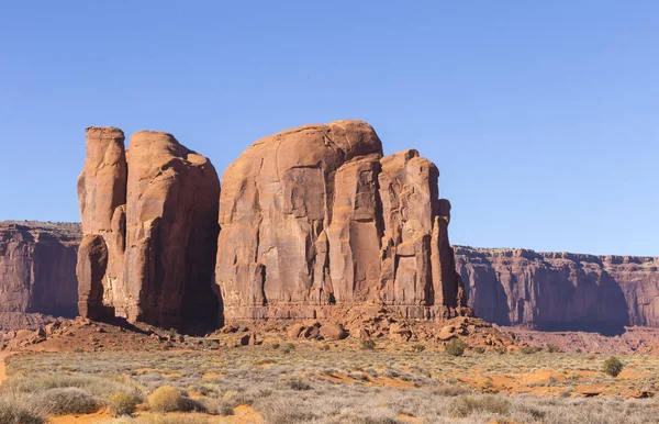 Monumento valle parque nacional en arizona, EE.UU. — Foto de Stock