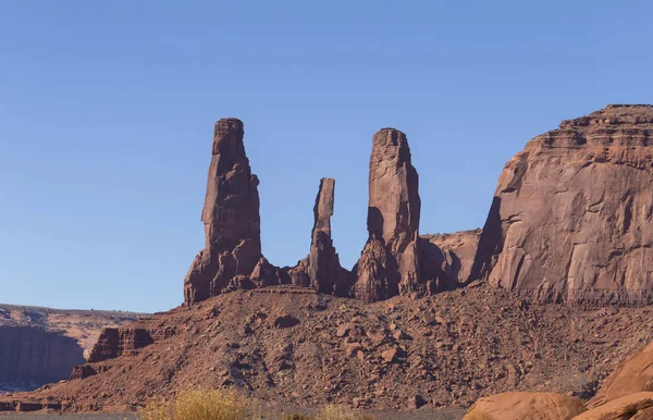 Monumento valle parque nacional en arizona, EE.UU. —  Fotos de Stock