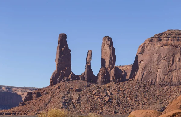 Park Narodowy Monument Valley, Arizona, usa — Zdjęcie stockowe
