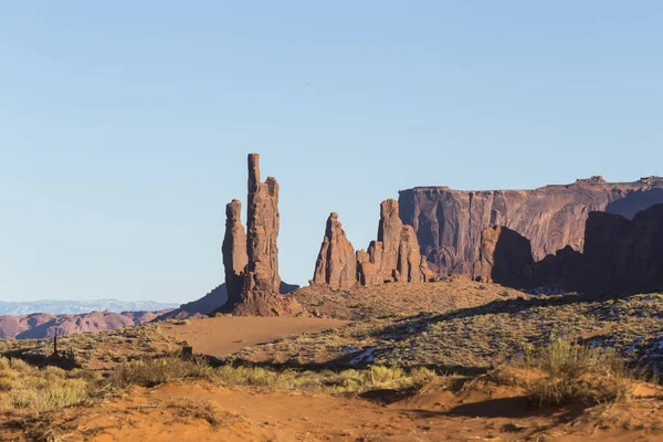 Monumento valle parque nacional en arizona, EE.UU. — Foto de Stock