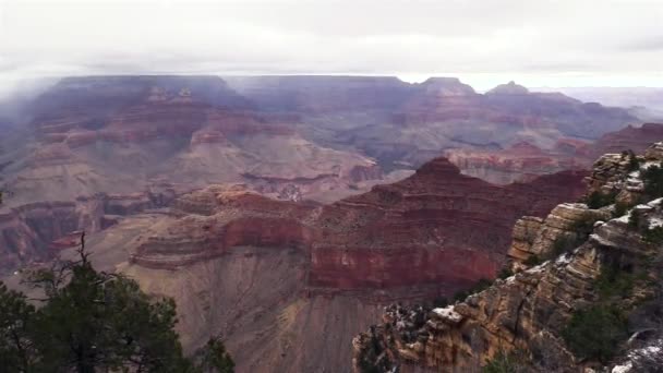 Grand Canyon Nemzeti Park Arizona, Amerikai Egyesült Államok — Stock videók