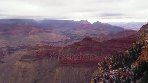 Εθνικό Πάρκο Grand Canyon στην Αριζόνα, ΗΠΑ — Αρχείο Βίντεο