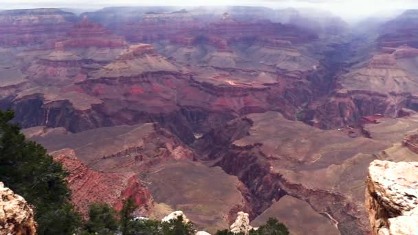 Parque Nacional del Gran Cañón en Arizona, Estados Unidos — Vídeos de Stock