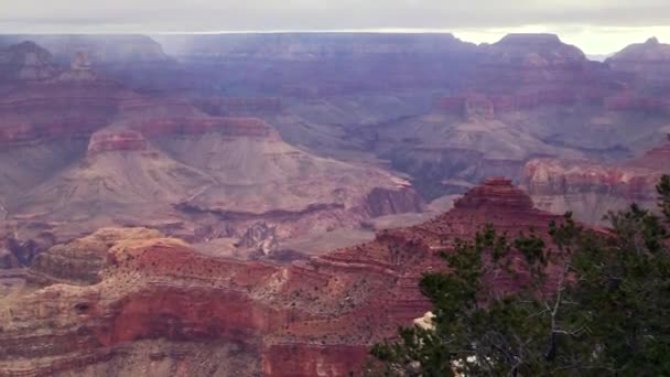 Grand Canyon National Park in Arizona, USA — Stock Video