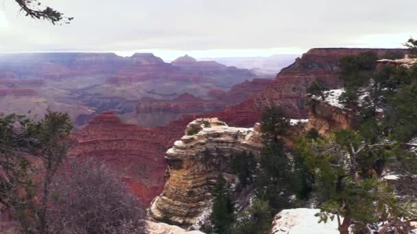 Εθνικό Πάρκο Grand Canyon στην Αριζόνα, ΗΠΑ — Αρχείο Βίντεο