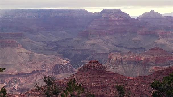 Parque Nacional del Gran Cañón en Arizona, Estados Unidos — Vídeo de stock