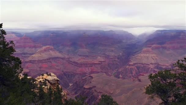 Parque Nacional del Gran Cañón en Arizona, Estados Unidos — Vídeos de Stock