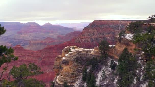 Parque Nacional del Gran Cañón en Arizona, Estados Unidos — Vídeos de Stock