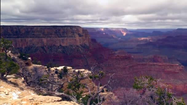 Parque Nacional del Gran Cañón en Arizona, Estados Unidos — Vídeo de stock